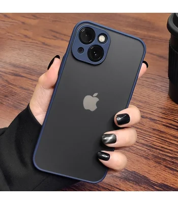 Силіконовий чохол "Armor Matte Cover" для iPhone 14 Синій