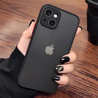 Силиконовый чехол "Armor Matte Cover" для iPhone 15 Черный