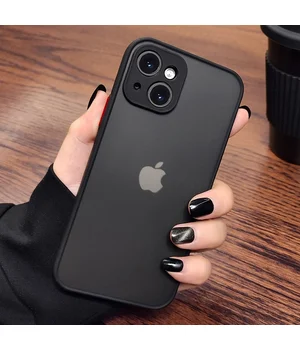 Силиконовый чехол "Armor Matte Cover" для iPhone 14 Plus Черный