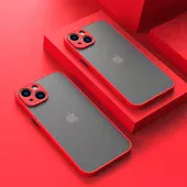 Силиконовый чехол "Armor Matte Cover" для iPhone 14 Plus Красный