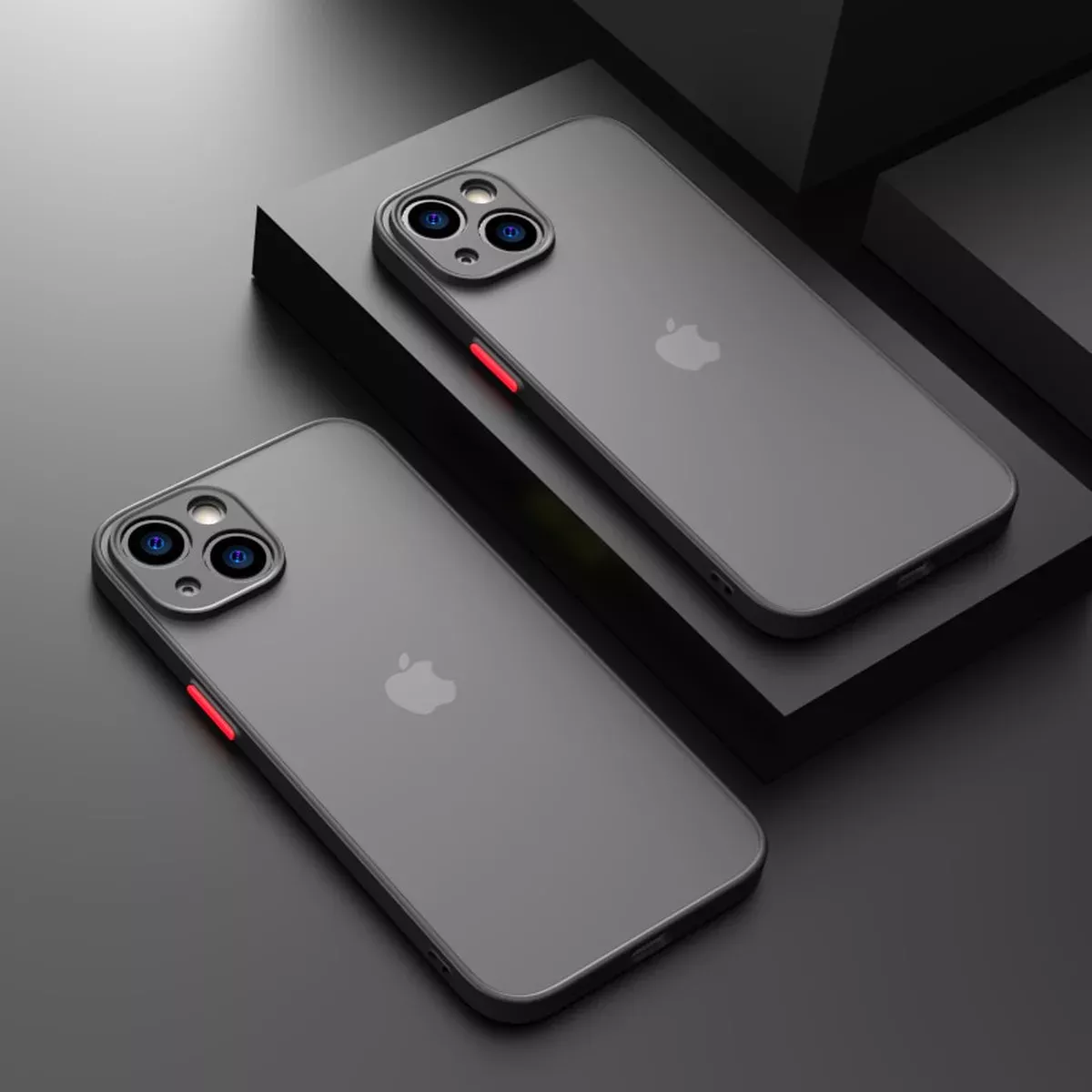Силиконовый чехол "Armor Matte Cover" для iPhone 14 Черный