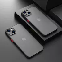 Силиконовый чехол "Armor Matte Cover" для iPhone 15 Pro Max Черный