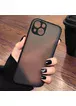 Силіконовий чохол "Armor Matte Cover" для iPhone 15 Plus Чорний