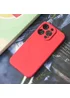 Силіконовий чохол "Silicone Matte" with MagSafe для Apple iPhone 13 Pro Max Червоний