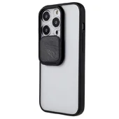 Силиконовый чехол "Camera Slide" со шторкой для iPhone 14 Pro Черный