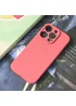 Силиконовый чехол "Silicone Matte" with MagSafe для Apple iPhone 14 Pro Max Camellia Red