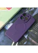 Силіконовий чохол "Silicone Matte" with MagSafe для Apple iPhone 14 Pro Фіолетовий