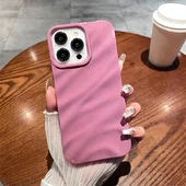 Силиконовый чехол "Silk Wavy" для iPhone 14 Pro Фиолетовый