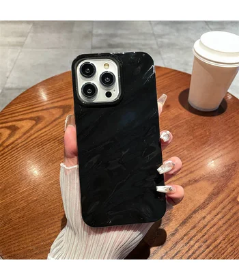 Силіконовий чохол "Silk Wavy" для iPhone 14 Pro Чорний Силіконовий чохол "Silk Wavy" для iPhone 14 Pro Чорний