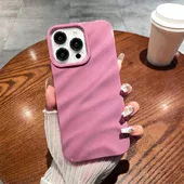 Силиконовый чехол "Silk Wavy" для iPhone 14 Pro Max Фиолетовый