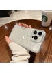 Силиконовый чехол "Bling Marble" для Apple iPhone 14 Pro Белый