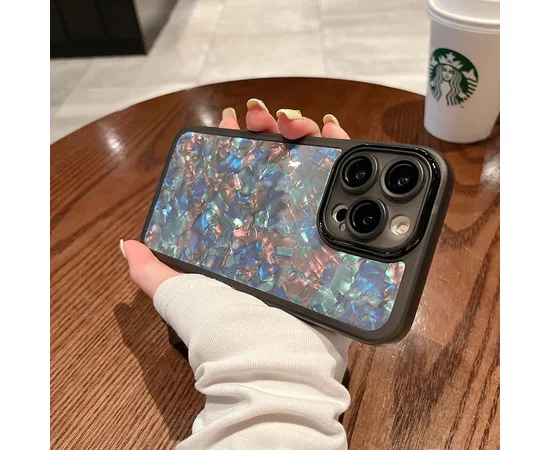 Силіконовий чохол "Bling Marble" для Apple iPhone 13 Pro Max Чорний