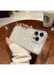 Силиконовый чехол "Bling Marble" для Apple iPhone 14 Pro Белый