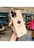 Силиконовый чехол "Plating Maple" для iPhone 14 Pro Розовый