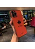 Силіконовий чохол "Plating Maple" для iPhone 14 Pro Max Crimson Red