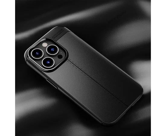 Силіконовий чохол "KEYSION" Shockproof для iPhone 13 Pro Max Чорний