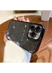 Силиконовый чехол "Shining Plating" для iPhone 15 Pro Черный