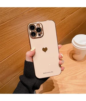 Силіконовий чохол "Aesthetic Love" для iPhone 14 Pro Рожевий / Pink Sand