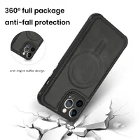 Силиконовый чехол "Leather Magnetic" with MagSafe для Apple iPhone 12 Pro Max Черный