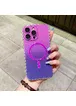 Силиконовый чехол "Gradient Luminous" with MagSafe для Apple iPhone 15 Pro Темно-фиолетовый