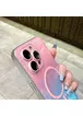 Силіконовий чохол "Gradient Luminous" with MagSafe для Apple iPhone 15 Pro Рожевий