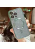 Силіконовий чохол "Shining Plating" with MagSafe для iPhone 15 Pro Світло-зелений