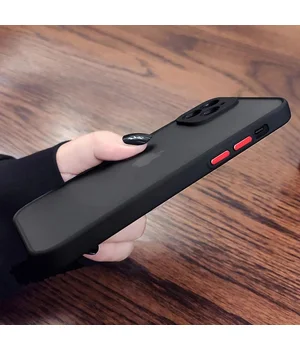 Силиконовый чехол "Armor Matte Cover" для iPhone 12 Pro Max Черный