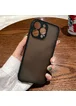 Силиконовый чехол "Armor Matte Cover" для iPhone 12 Pro Max Черный