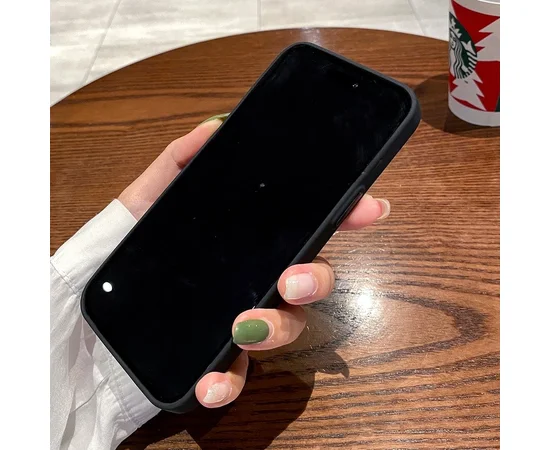 Силиконовый чехол "Armor Matte Cover" для iPhone 12 Pro Max Черный