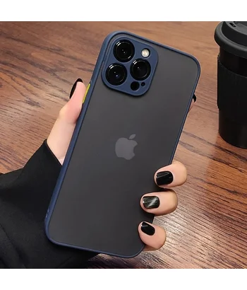 Силіконовий чохол "Armor Matte Cover" для iPhone 14 Pro Синій
