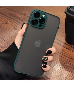 Силіконовий чохол "Armor Matte Cover" для iPhone 13 Pro Зелений