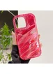 Силиконовый чехол "Laser Wavy" для iPhone 14 Pro Max Красный