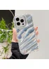 Силиконовый чехол "Laser Wavy" для iPhone 14 Pro Белый