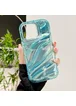 Силіконовий чохол "Laser Wavy" для iPhone 14 Pro Бірюзовий