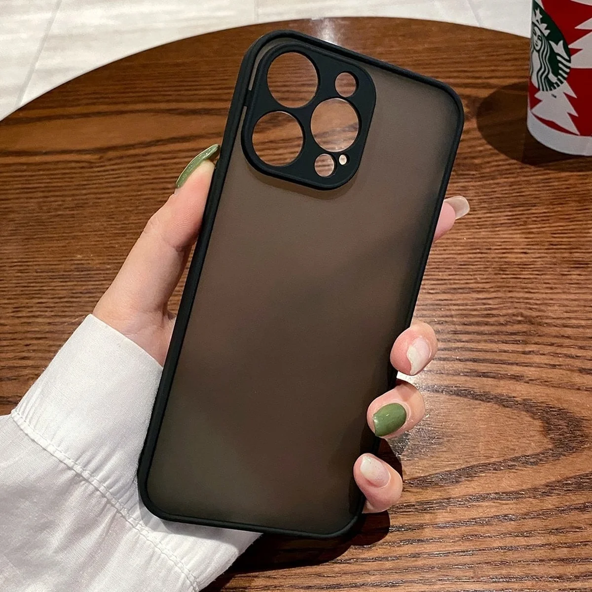 Силиконовый чехол "Armor Matte Cover" для iPhone 14 Pro Max Черный
