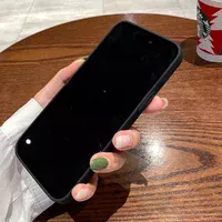 Силиконовый чехол "Armor Matte Cover" для iPhone 15 Pro Max Черный