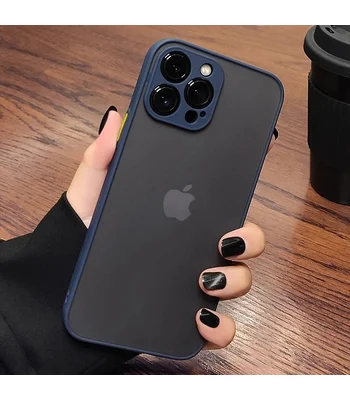 Силиконовый чехол "Armor Matte Cover" для iPhone 14 Pro Max Синий
