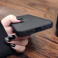 Силиконовый чехол "Armor Matte Cover" для iPhone 15 Pro Max Черный