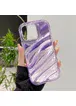 Силіконовий чохол "Laser Wavy" для iPhone 14 Pro Max Фіолетовий