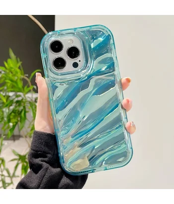 Силіконовий чохол "Laser Wavy" для iPhone 14 Pro Бірюзовий Силіконовий чохол "Laser Wavy" для iPhone 14 Pro Бірюзовий