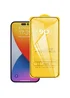 Защитное стекло "Tempered Glass 9D" для Apple iPhone 14 Pro Черный