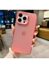 Силиконовый чехол "Laser Acrylic" для iPhone 14 Pro Розовый