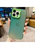 Силиконовый чехол "Laser Acrylic" для iPhone 14 Pro Зеленый
