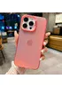 Силіконовий чохол "Laser Acrylic" для iPhone 15 Pro Max Рожевий