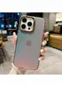 Силіконовий чохол "Laser Acrylic" для iPhone 12 Pro Max Сірий
