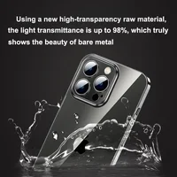 Пластиковий чохол "Transparent Crystal" для iPhone 12 Pro Прозорий