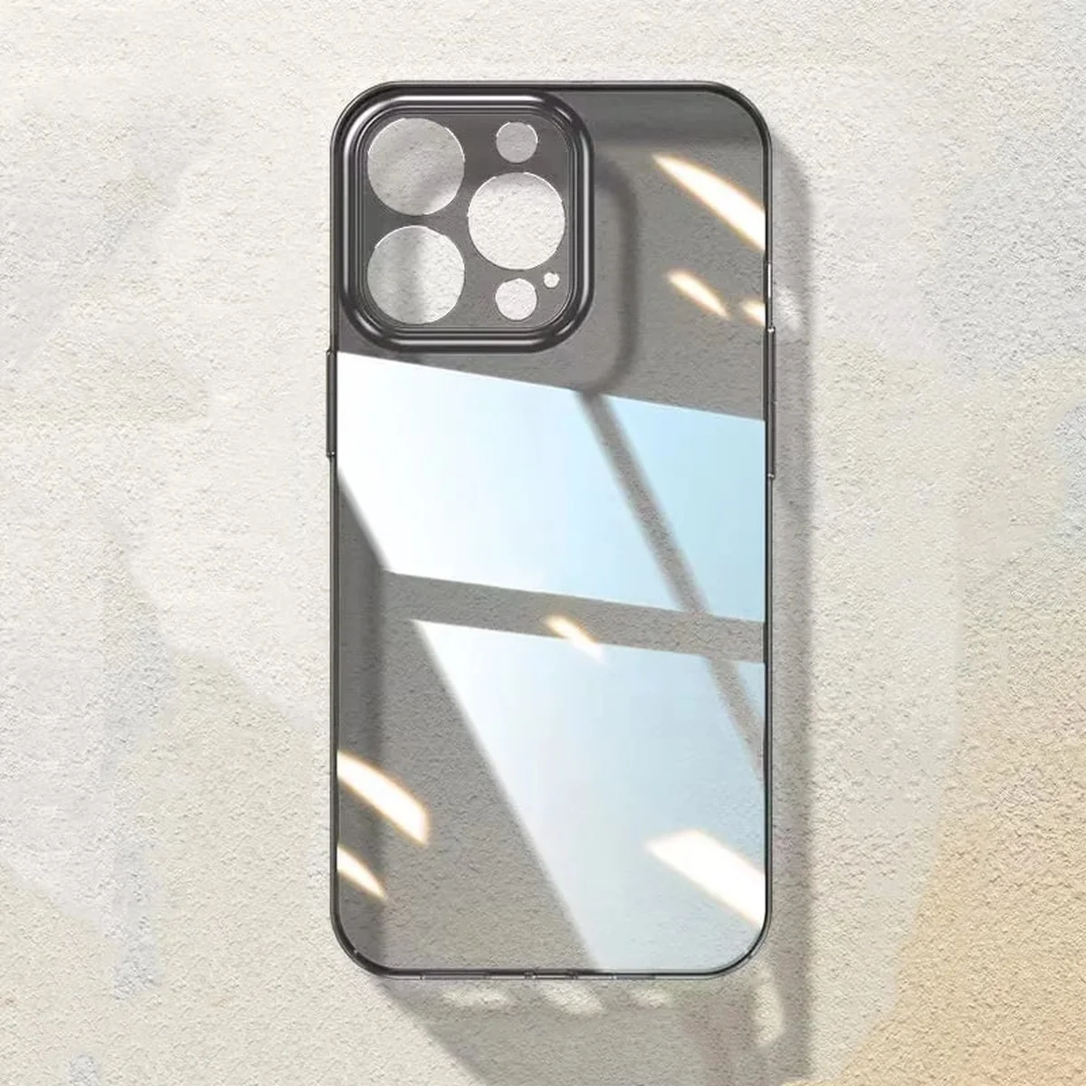 Пластиковый чехол "Transparent Crystal" для iPhone 13 Pro Тонированный