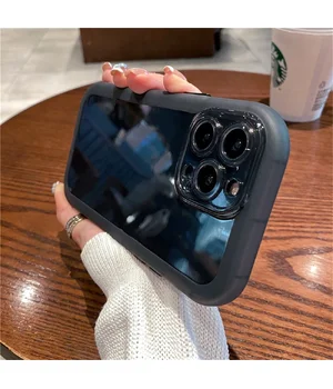 Силиконовый чехол "Silicone Bumper" для iPhone 12 Pro Max Черный