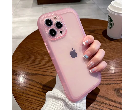 Силиконовый чехол "Silicone Bumper" для iPhone 13 Pro Max Розовый