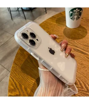 Силиконовый чехол "Silicone Bumper" для iPhone 14 Pro Max Белый